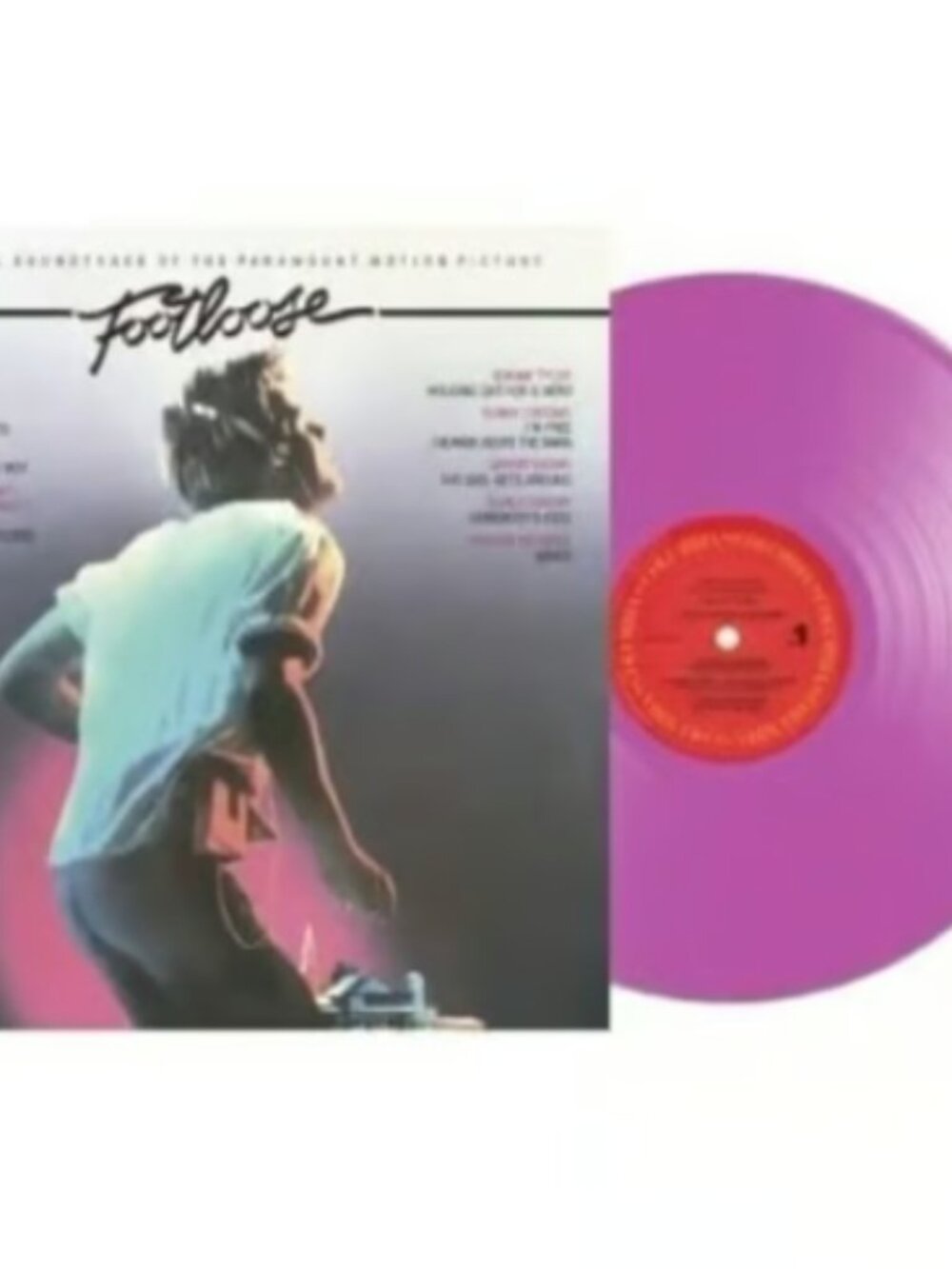 Footloose Soundtrack LP ~ Exclusive Colored Vinyl (Lavender) ~ New/Sealed!